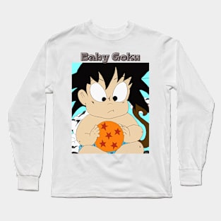 Fan Art Baby Goku Long Sleeve T-Shirt